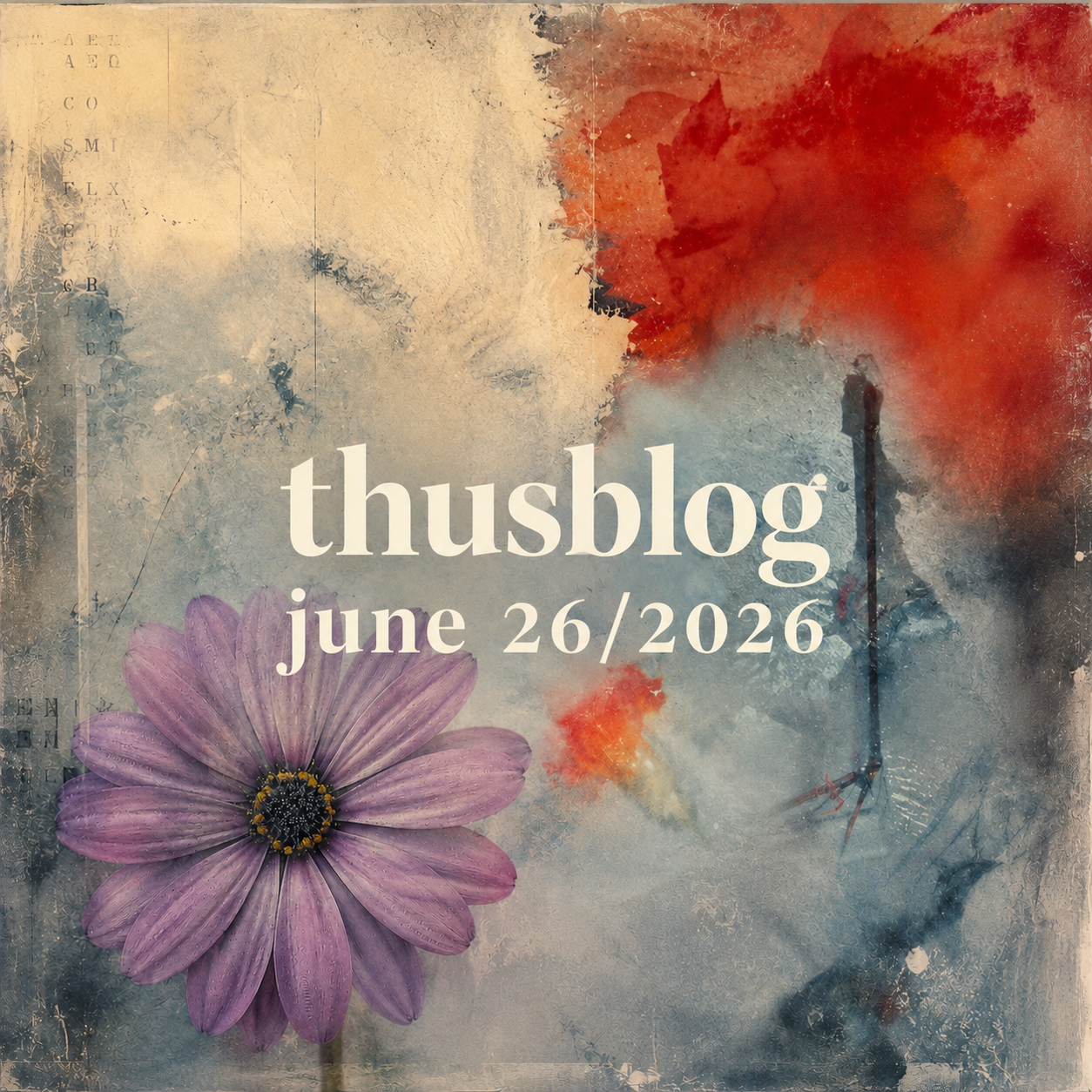 Thusblog - June 26/2026